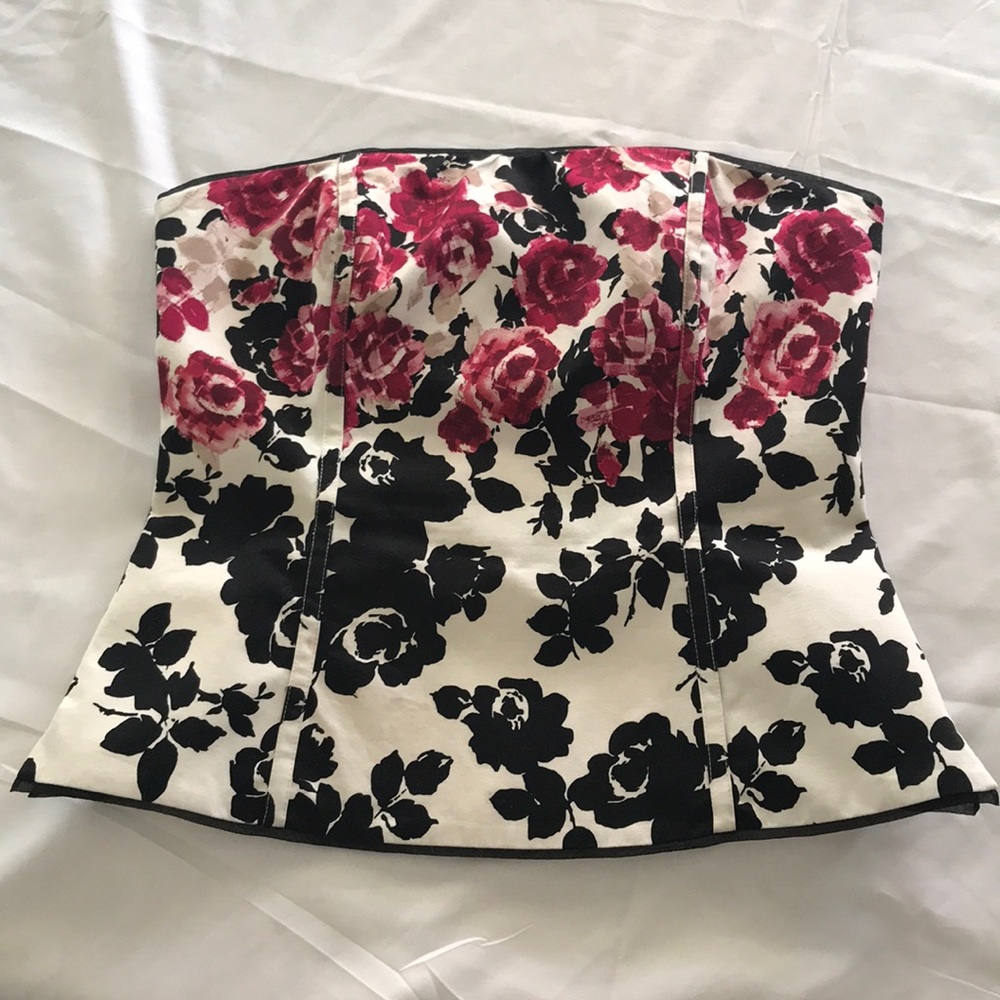 White House Black Market Bustier/Top